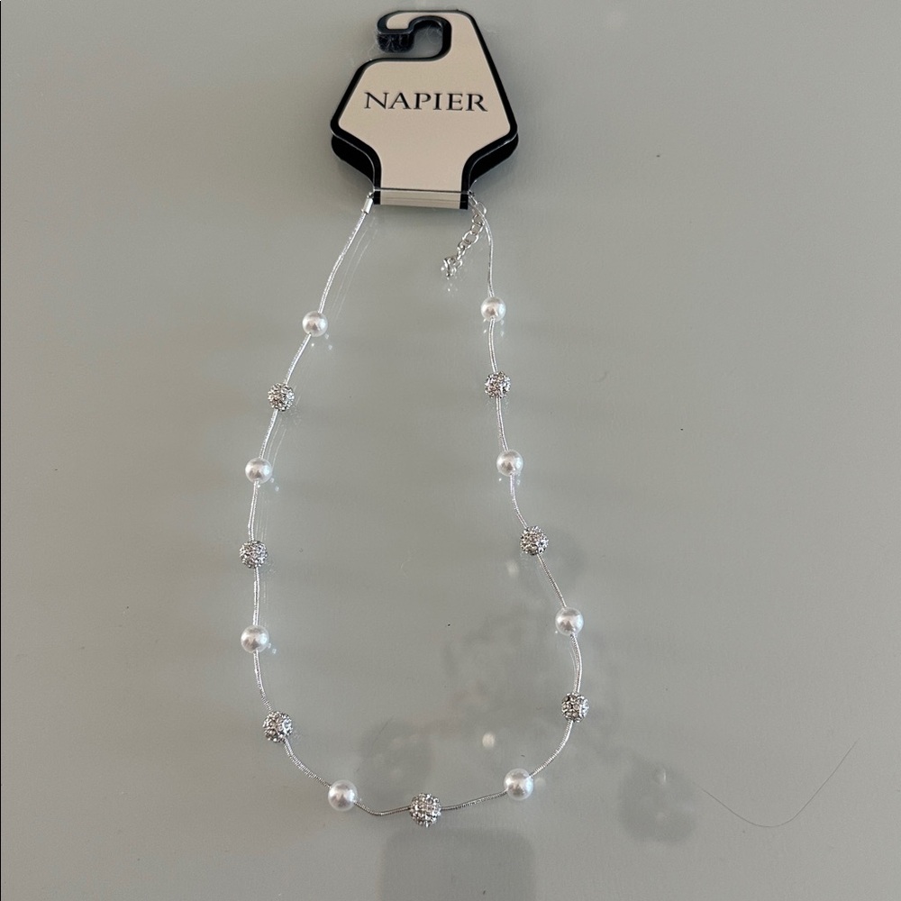 Napier Silver Chain Necklace